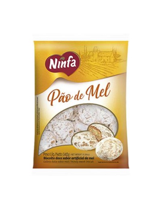 Biscoito Pao De Mel 300Gr Ninfa - Pacote