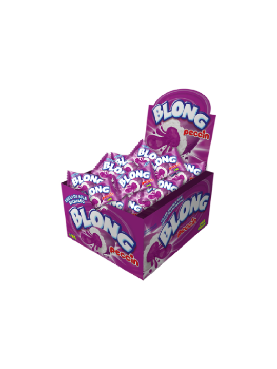 Chicle Blong Uva C/40Un 200Gr Peccin - Caixa