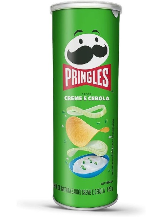 Batata Pringles Creme E Cebola 109Gr Kelloggs-Unidade