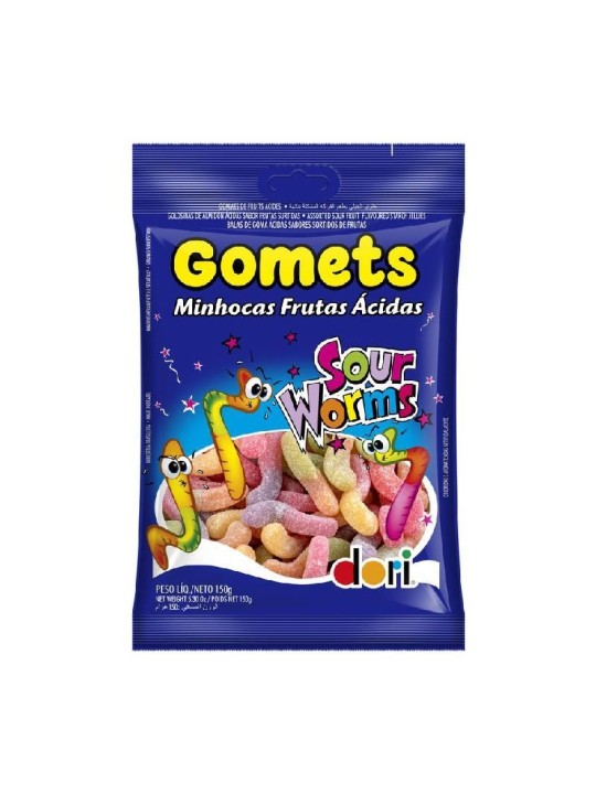 Bala Gomets Minhas Ácidas 150Gr