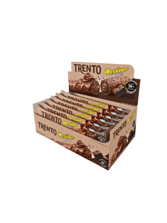 Trento Massimo Wafer Brownie16X30Gr