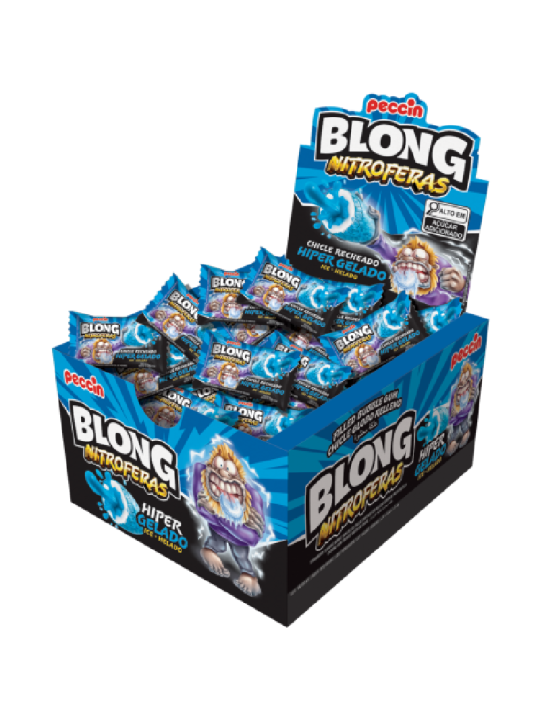 Chicle Blong Nitroferas Ice C/40 - Peccin