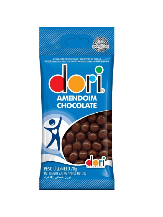 Amendoim Chocolate 70Gr Dori - Unidade