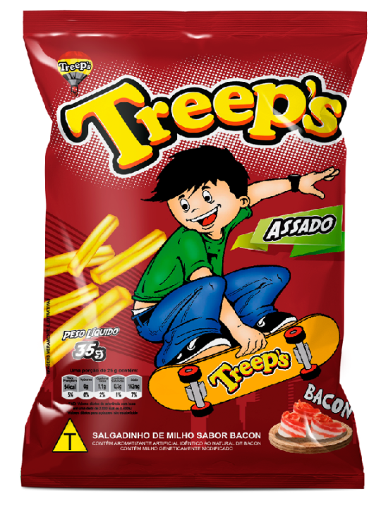 Salgado Treeps Bacon 35Gr - Treeps - Unidade