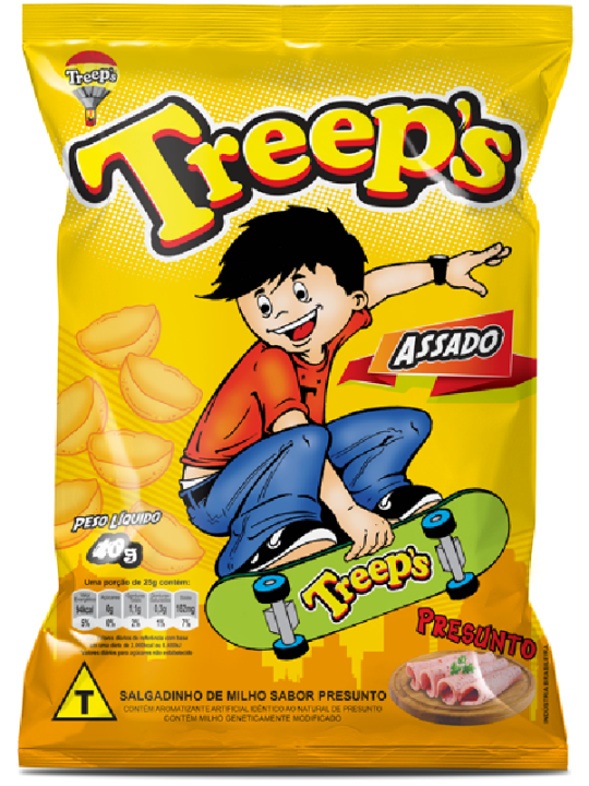 Salgado Treeps Presunto 35Gr - Treeps - Unidade