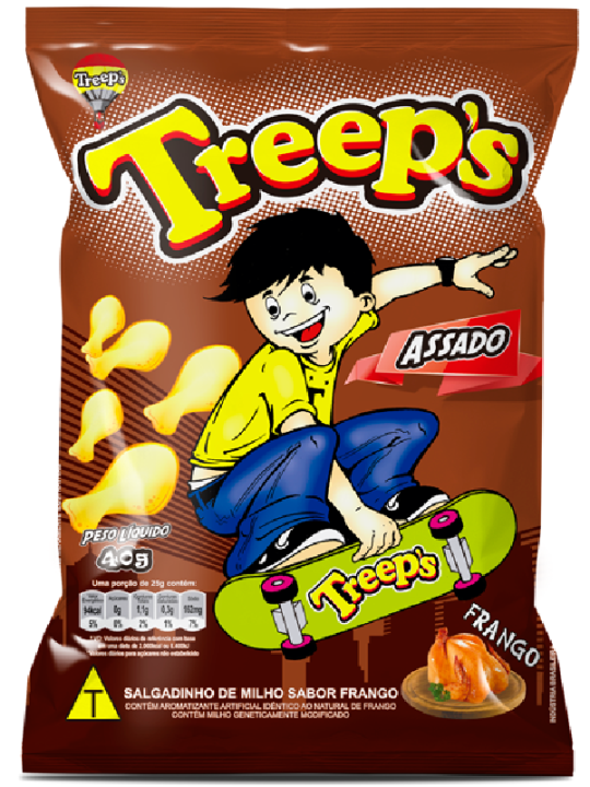 Salgado Treeps Galeto 40Gr - Treeps - Unidade