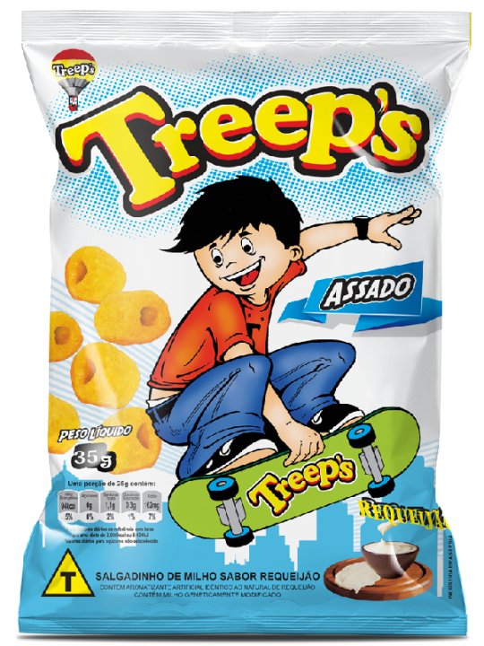 Salgado Treeps Requeijao 40Gr - Treeps - Unidade