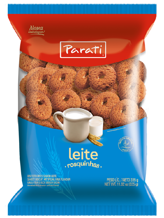 Biscoito Rosca Parati Leite 250Gr