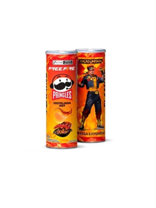 Batata Pringles Costelinha Picante 105Gr Kelloggs - Unidade