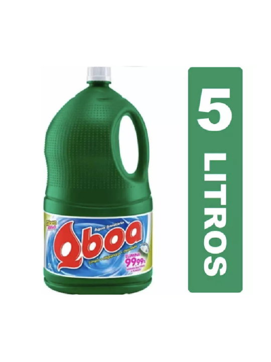 Agua Sanitaria 5 Litros Qboa - Unidade