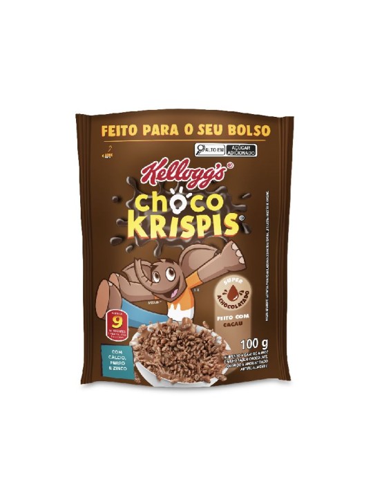 Cereal Choco Krispis Chocolate Bag 100Gr - Unidade - Parati