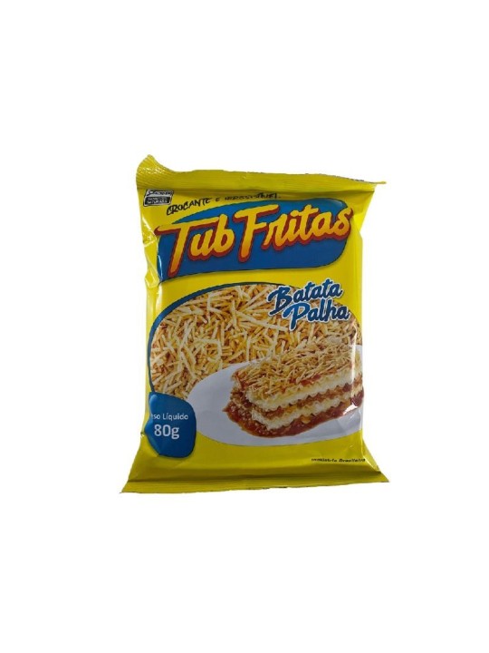 Batata Palha Tubfritas 80Gr - Agitus - Pacote