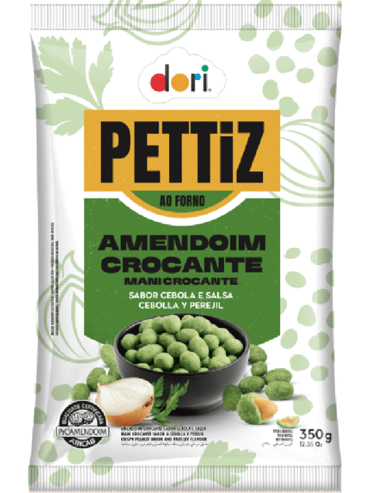 Amendoim Pettiz Cebol/Salsa Croc 350Gr - Dori - Pacote