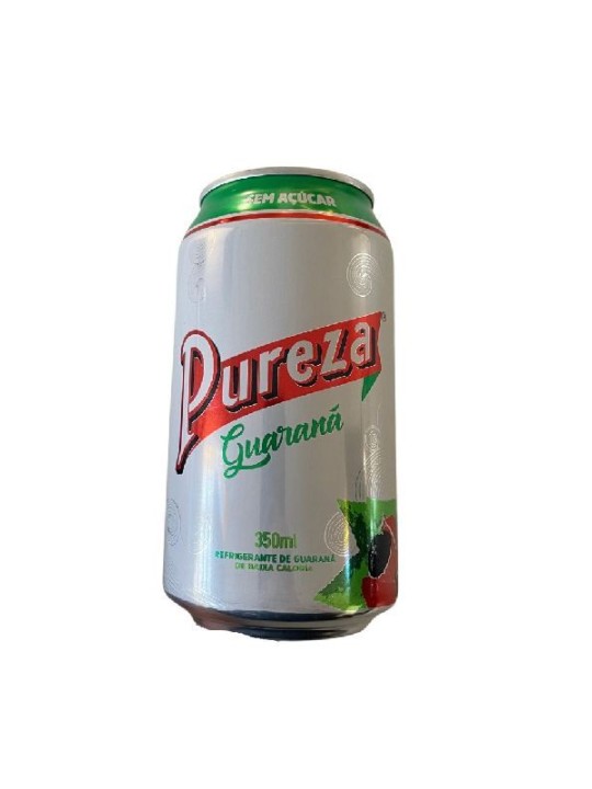 Refrigerante Pureza Guarana Sem Acucar Lata 350Ml - Unidade - Pureza