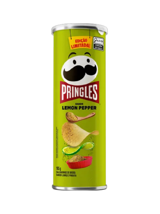 Batata Pringles Lemon Pepper 105Gr - Kelloggs - Unidade