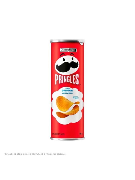 Batata Pringles Mega Original Menos Sodio 149Gr - Unidade - Kelloggs