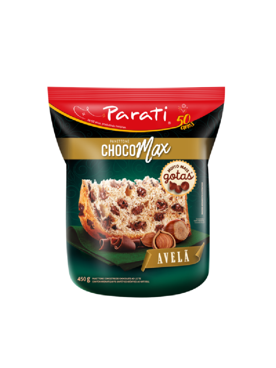 Panetone Chocomax Avela 400G - Pacote - Parati
