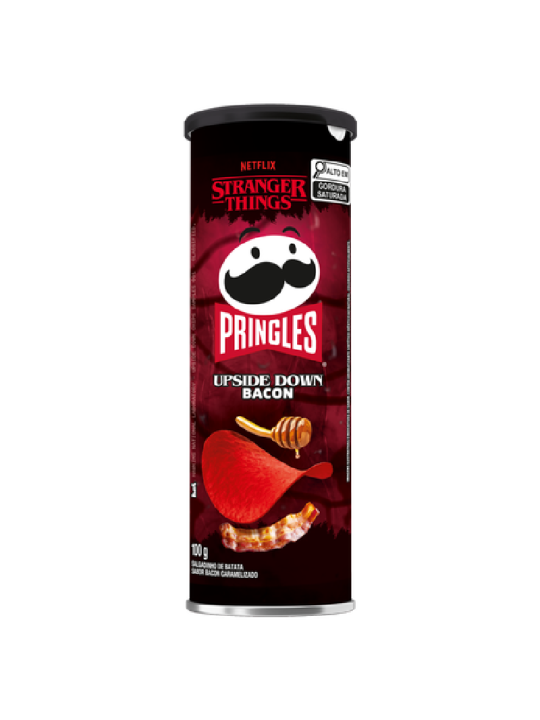 Batata Pringles Netflix Upside Bacon 100Gr - Kelloggs - Unidade