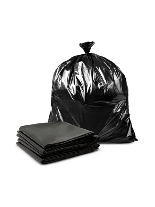 Saco De Lixo Preto 100L 75X1,05X0,07 Plast - Fardo C/50 Un