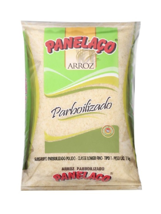 Arroz Amarelo Parboilizado Panelaço Tp - 1 1Kg