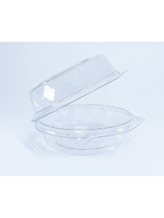 Embalagem Cristal Bp-640 Redonda Articulada Doce 108X52Mm Bipack - Unidade