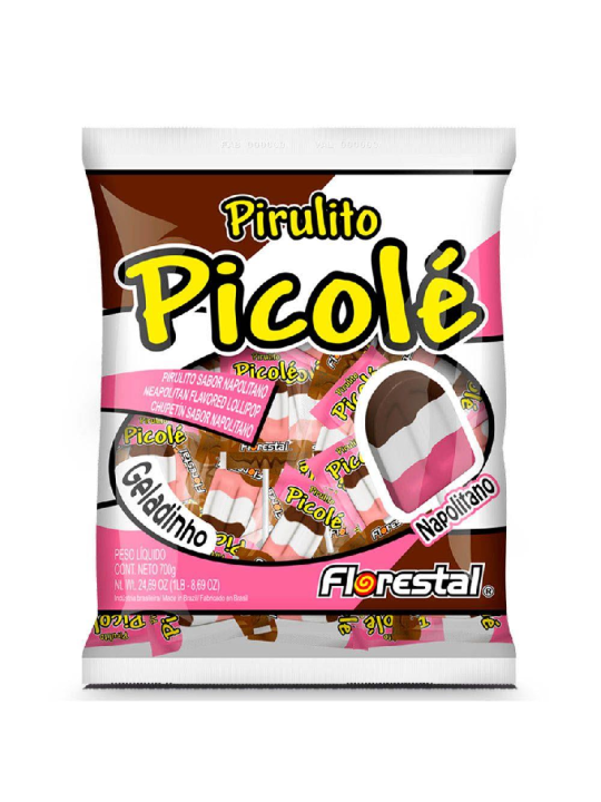 Pirulito Picole Napolitano 550Gr