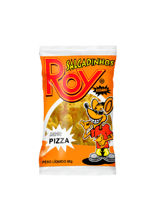 Salgadinho Familia Pizza 120Gr Roy - Pacote