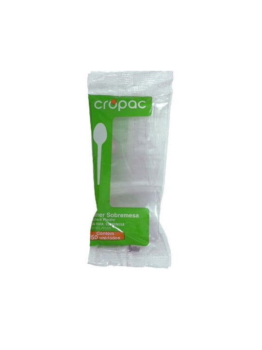 Colher Sobremesa Cristal C/50Un Cs-264 - Cropac