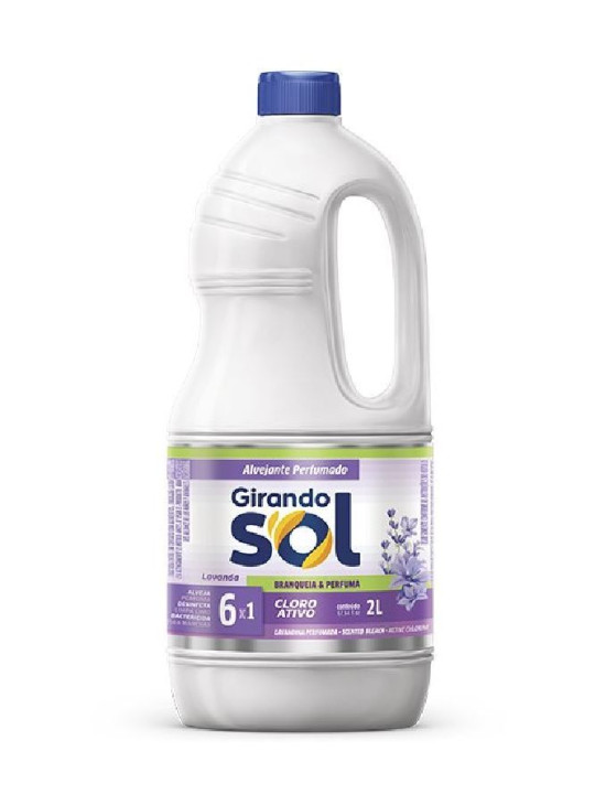 Alvejante Perfumado Lavanda 2Lt Girando Sol - Unidade