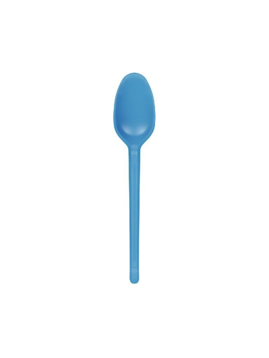 Colher Sobremesa Azul Claro C/50 Un - Cs-266