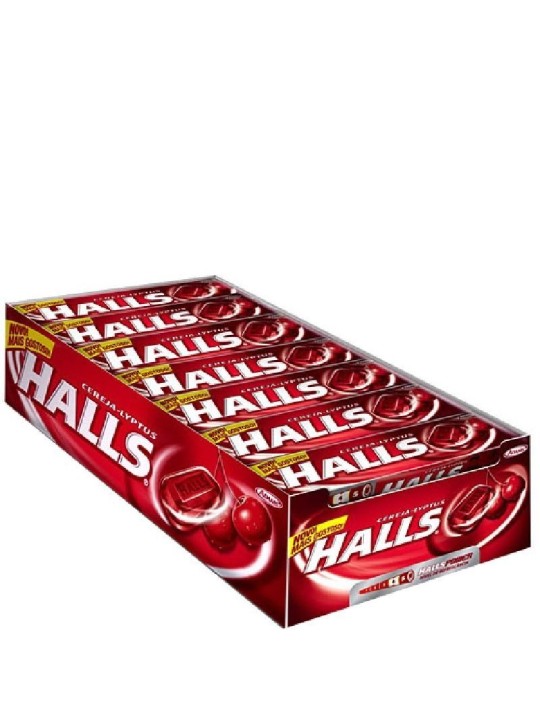 Halls Cereja C/21 Und Adams - Display C/21