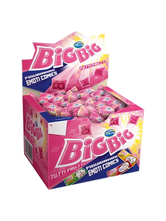 Chicle Big Big Tutti Frutti C/100 Und