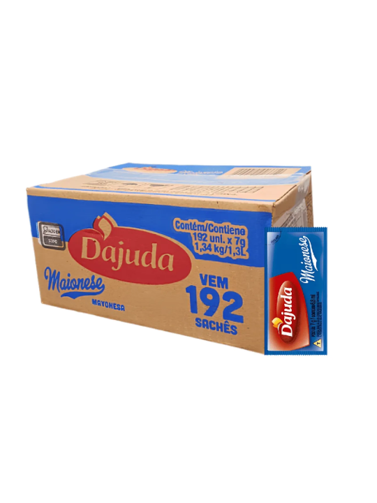 Maionese Sache 192X7Gr Dajuda - Caixa