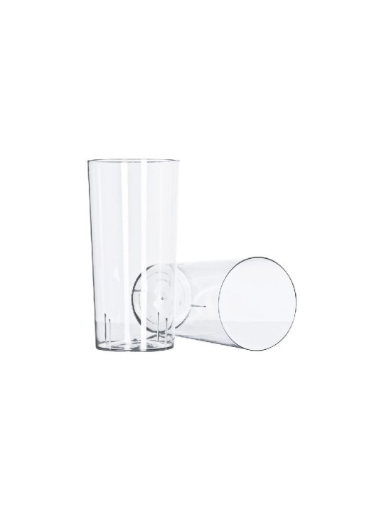 Copo Plast Cristal Refrigerante 340Ml Strawplast - Pacote C/10 Un
