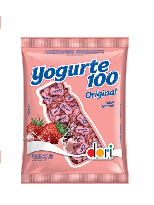 Bala Yogurte 600Gr Dori - Pacote