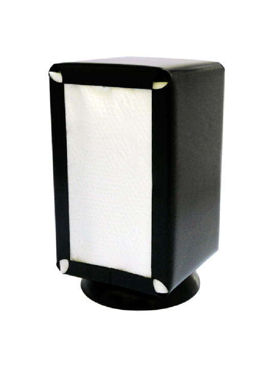 Porta Guardanapo Tipo Tv Preto Metal - Unidade