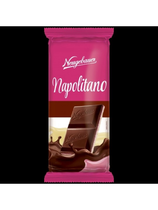 Barra Chocolate Napolitano 12X70Gr 840Gr